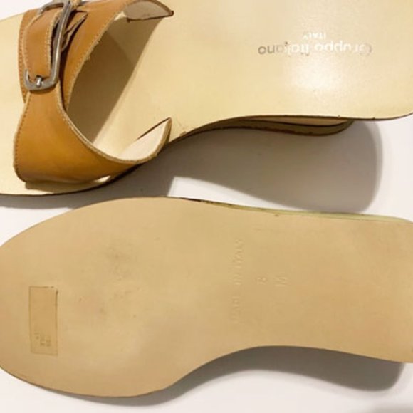 Gruppo Italiano Sandal Wedges Made in Italy - Picture 2 of 5